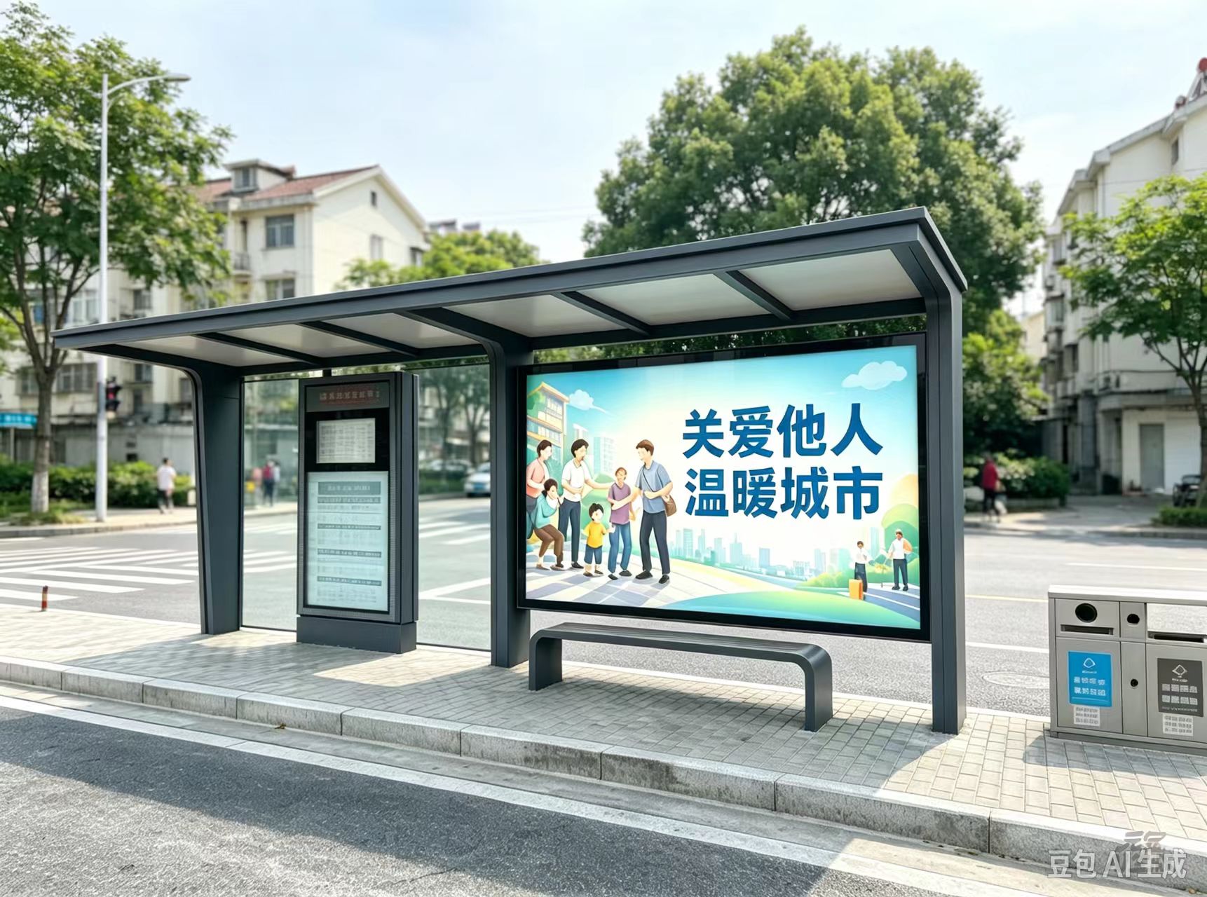 新中式乡村公交站台 招呼站，便民实用颜值在线